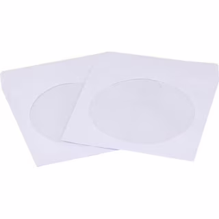 Конверт для диска RIDATA paper + window (100-pack) (3135635/INS-D044/RPB-CD100)