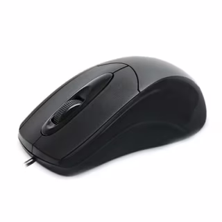 Мишка REAL-EL RM-207 USB Black (EL123200015)