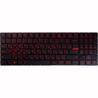 Клавіатура ноутбука Lenovo Legion Y520/R720 черн/подсв (KB310766)