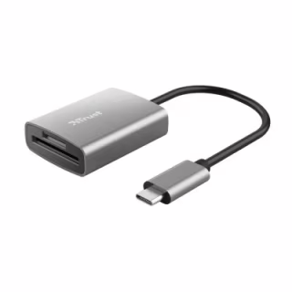Зчитувач флеш-карт Trust Dalyx Fast USB-С Card reader (24136)
