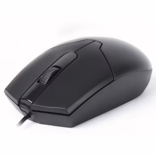 Мишка REAL-EL RM-208 USB Black (EL123200030)