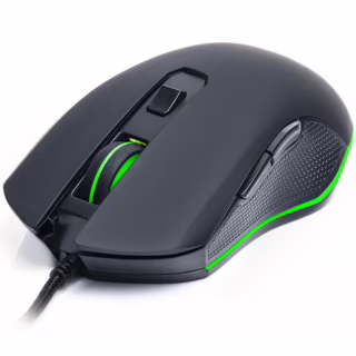 Мишка REAL-EL RM-550 USB Black (EL123200027)