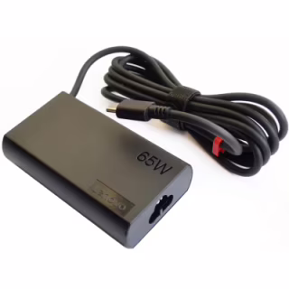 Блок питания к ноутбуку Lenovo 65W 20V/3.25A, 15V/3A, 9V/3A, 5V/3A, USB Type-С Slim-корпус (02DL152 / A40375)