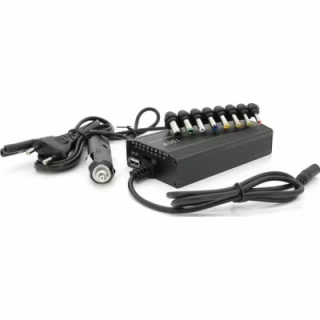 Блок питания к ноутбуку Voltronic 100W Universal + Auto(12V), ручн. регулировка, 8 разъемов (02527 / YT-YBB/100W)