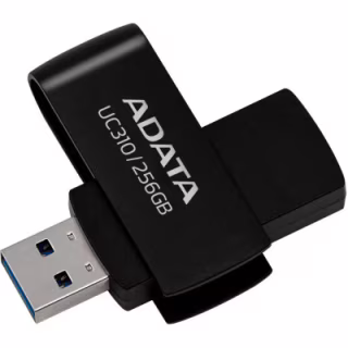 USB флеш накопитель ADATA 256GB UC310 Black USB 3.0 (UC310-256G-RBK)