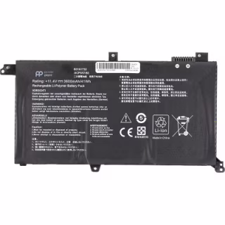 Аккумулятор для ноутбука ASUS VivoBook S14 S43 (B31N1732) 11.4V 3600mAh PowerPlant (NB431779)
