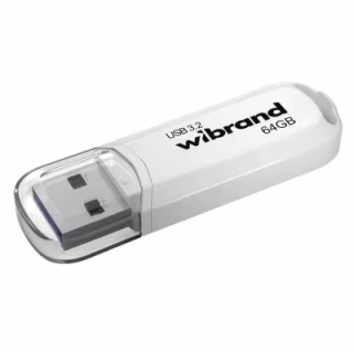 USB флеш накопитель Wibrand 64GB Marten White USB 3.2 Gen 1 (USB 3.0) (WI3.2/MA64P10W)