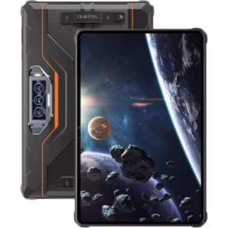 Планшет OUKITEL RT8 11" 6/256GB NFC LTE Dual Sim Black-Orange with hand з ручкою (6931940756396)
