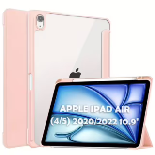 Чохол до планшета BeCover Soft Edge TPU Apple Pencil Apple iPad Air (4/5) 2020/2022 10.9" Pink (711700)