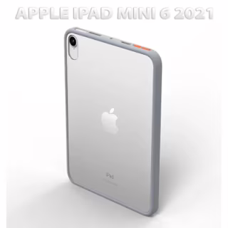 Чохол до планшета BeCover Transparancy Shell Edge Gray BeCover Apple iPad Mini 6 2021 (712927)