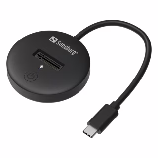 Док-станція для накопичувачів Sandberg USB3.2 Type-C toSSD M.2 NVMe M Key (136-47)