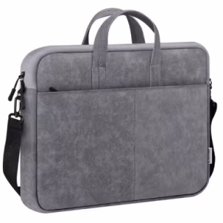 Сумка для ноутбука Defender 15.6" Solid PU gray (26088)