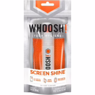 Спрей для очистки Whoosh! Screen Shine GO XL 100ml, microfiber 14x14cm (1FG100ENFR/1FG100XLENFR)