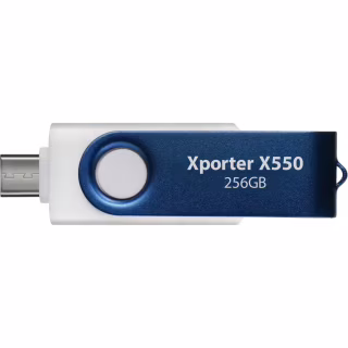 USB флеш накопитель Patriot 256GB Xporter X550 USB 3.2/Type-C (PS256GX550AAD)
