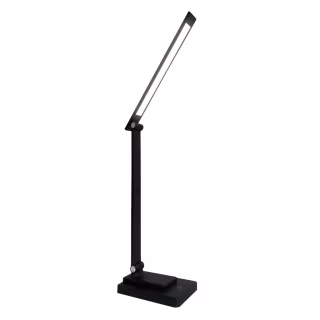 Настольная лампа Євросвітло LED акумуляторна Ridy-10-2-PWR 10 Вт чорна