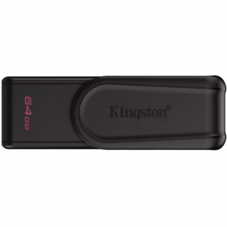 USB флеш накопичувач Kingston 64GB DataTraveler Exodia S Black USB 3.2 (DTXS/64GB)
