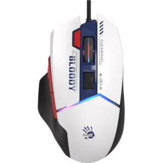 Мишка A4Tech Bloody W95 Ultra USB White/Black (4711421002325)