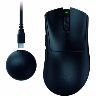 Мишка Razer DeathAdder V4 Pro Wireless/USB Black (RZ01-05330100-R3G1)