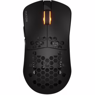 Мышка Hator Stellar Wireless/Bluetooth/USB Black (HTM650)