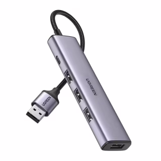 Концентратор Ugreen USB 3.0 to 4xUSB 3.0 CM473 (20805)