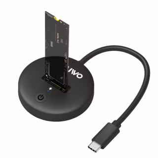 Док-станція для накопичувачів Maiwo M.2 NVMe/SATA SSD to USB3.2 Gen2 USB-C 10Gbps (K1698P2)