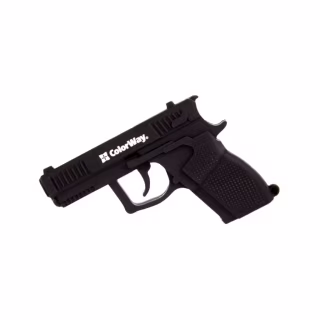 USB флеш накопитель ColorWay Pistol 64 GB 3.0 Black (CW-USBPL64)