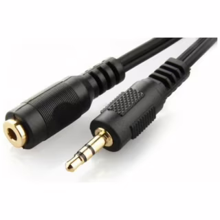 Кабель мультимедийный 3.5mm M to 3.5mm F 5.0m Cablexpert (CCA-421S-5M)