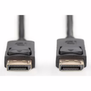 Кабель мультимедийный DisplayPort M to DisplayPort M 1.0m Digitus (AK-340100-010-S)