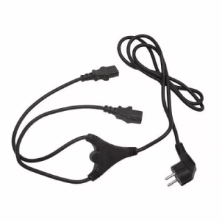 Кабель питания C13 2x 2.0m Cablexpert (PC-186-ML6)