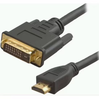 Кабель мультимедійний HDMI M to DVI M 1.8m 24+1pin Atcom (3808)