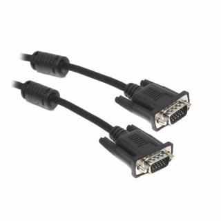 Кабель мультимедийный VGA M to VGA M 1.8m Maxxter (V-PVGA-6)