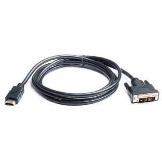 Кабель мультимедійний HDMI M to DVI M 1.8m 18+1pin REAL-EL (EL123500013)