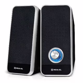 Акустическая система REAL-EL S-80 USB Black (EL121100005)