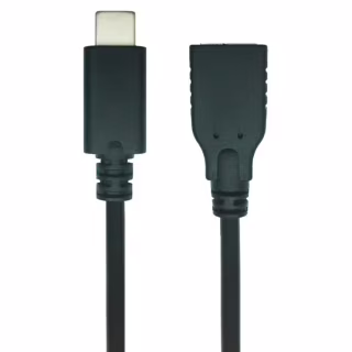 Переходник OTG USB 2.0 AF to USB-C 0.1m REAL-EL (EL123500017)