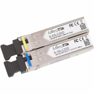 Модуль SFP Mikrotik S-35LC20D + S-53LC20D (S-3553LC20D)