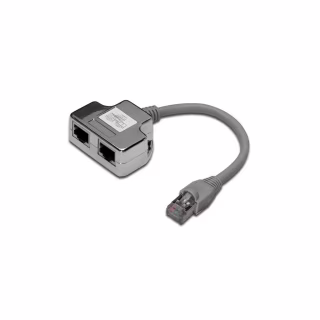 Розгалужувач витої пари, STP, cat.5e, 1x2RJ-45 Digitus (DN-93904)