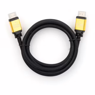 Кабель мультимедийный HDMI M to HDMI M 1.8m V2.0 Vinga (VCPDCHDMI2VMM1.8BK)