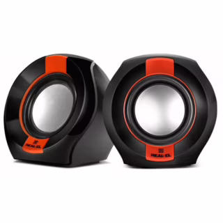 Акустическая система REAL-EL S-50 black-red (EL121100008)