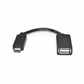 Переходник OTG USB 2.0 AF to USB-C 0.1m REAL-EL (EL123500030)