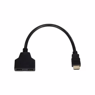 Переходник HDMI M to 2 HDMI F 10 cm Atcom (10901)