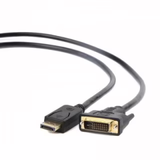 Кабель мультимедійний DisplayPort M to DVI M 3.0m Cablexpert (CC-DPM-DVIM-3M)