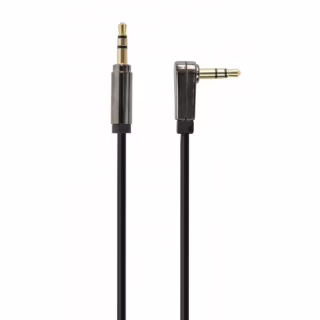 Кабель мультимедийный 3.5mm M to 3.5mm M 1.0m 90° corner Cablexpert (CCAPB-444L-1M)