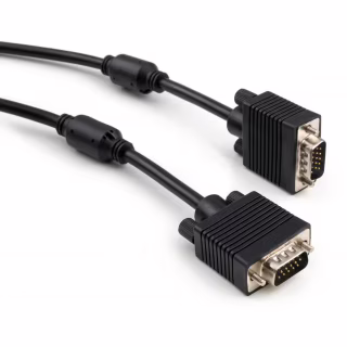 Кабель мультимедійний VGA M to VGA M 10.0m Vinga (VCPVGAF10BK)