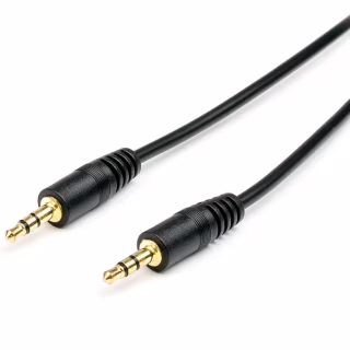 Кабель мультимедійний 3.5mm M to 3.5mm M 0.8m Atcom (17434)