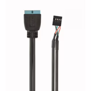 Кабель для передачи данных USB 2.0 to USB 3.0 0.15m Cablexpert (CC-U3U2-01)