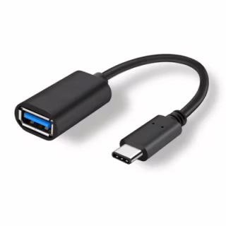 Переходник OTG USB 3.0 AF to USB-C 0.15m Atcom (11310)