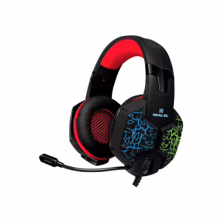Наушники REAL-EL GDX-7750 Black/Red (EL124100048)