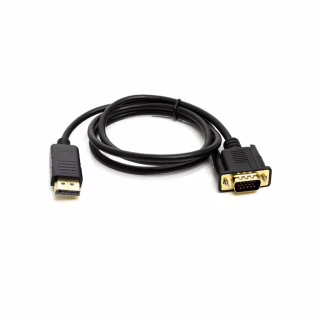 Кабель мультимедийный DisplayPort M to VGA M 1.0m PowerPlant (CA911882)