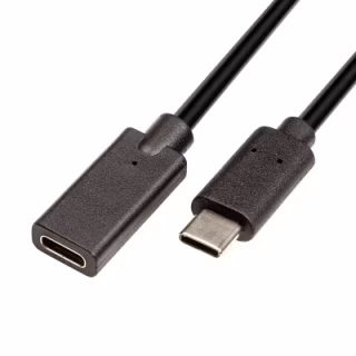 Дата кабель USB-C M/F 1.5m USB3.0 3A PowerPlant (CA912582)