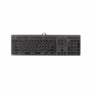 Клавіатура A4Tech FX60H USB Grey White backlit (4711421976343)